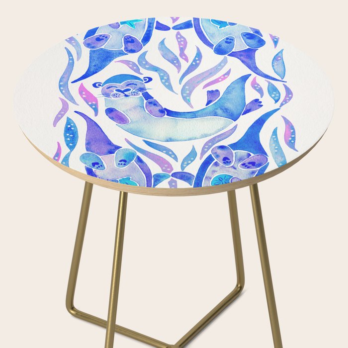Five Otters - Indigo OmbrÃ© Side Table Gallery Image 2