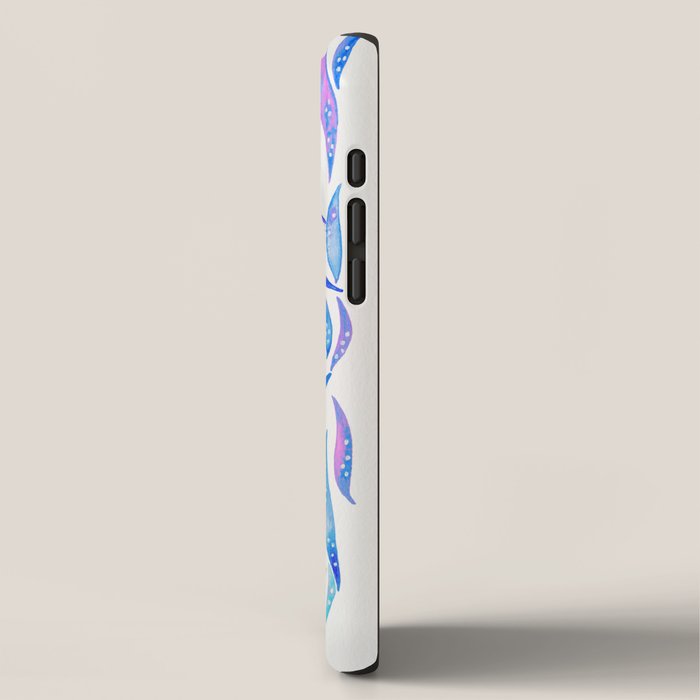 Five Otters - Indigo OmbrÃ© iPhone Case Gallery Image 2