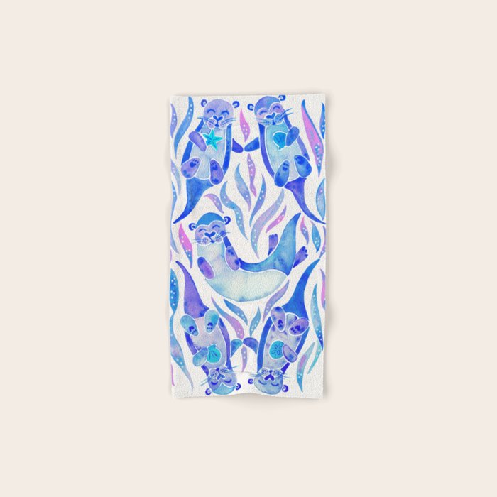 Five Otters - Indigo OmbrÃ© Bath Towel Gallery Image 1