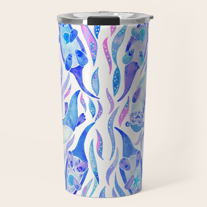 Five Otters - Indigo OmbrÃ© Travel Mug Gallery Image 1