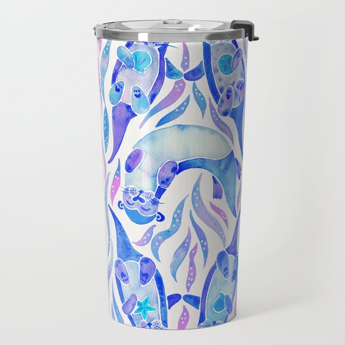 Five Otters - Indigo OmbrÃ© Travel Mug Gallery Image 2
