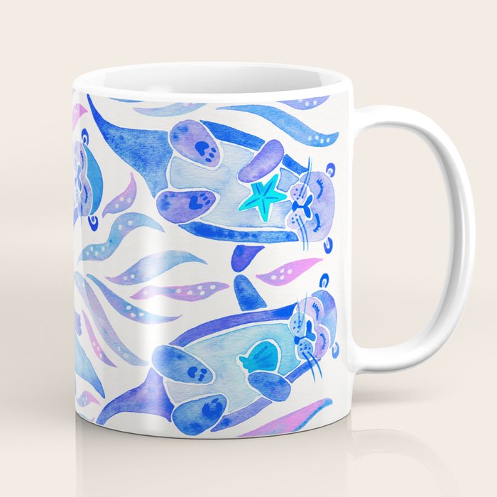 Five Otters - Indigo OmbrÃ© Coffee Mug Gallery Image 1