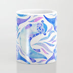 Five Otters - Indigo OmbrÃ© Coffee Mug Gallery Image 4