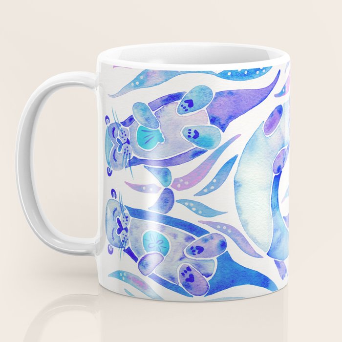 Five Otters - Indigo OmbrÃ© Coffee Mug Gallery Image 3