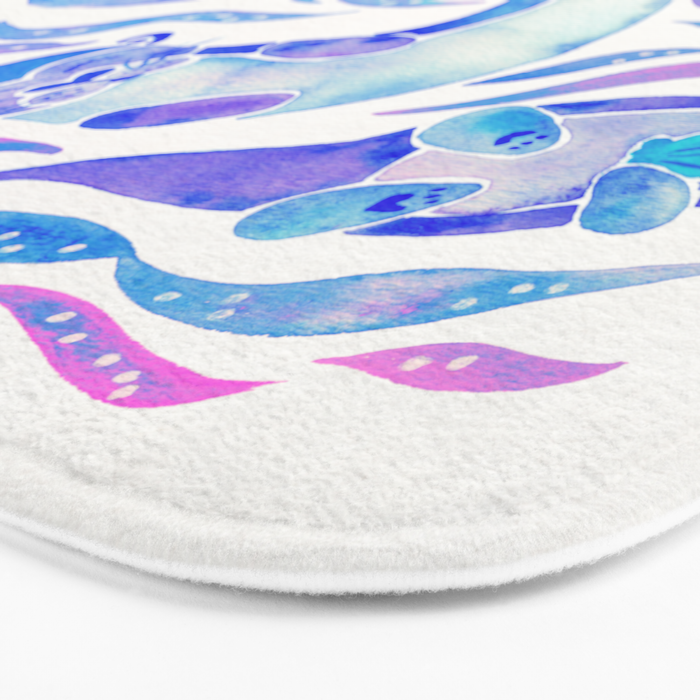 Five Otters - Indigo OmbrÃ© Bath Mat Gallery Image 3
