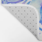 Five Otters - Indigo OmbrÃ© Bath Mat Gallery Image 2