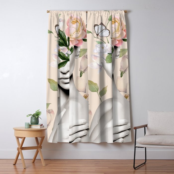 Floral beauty 6 Window Curtain Gallery Image 5