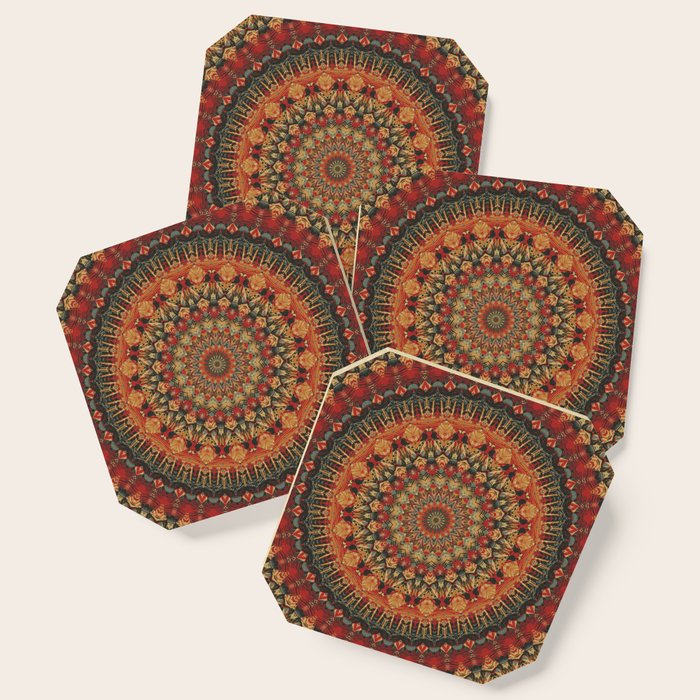 Mandala 563 Coaster Gallery Image 1