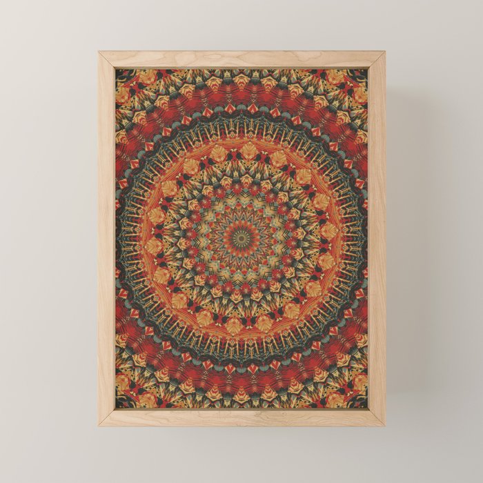Mandala 563 Mini Art Print