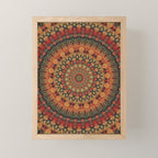 Mandala 563 Mini Art Print Gallery Image 1