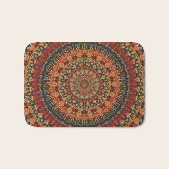 Mandala 563 Bath Mat Gallery Image 1