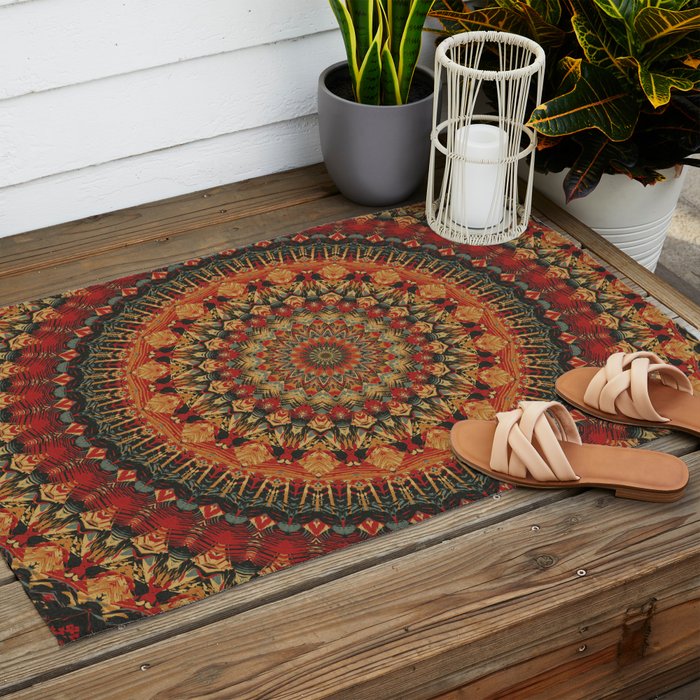 Mandala 563 Outdoor Rug Gallery Image 2