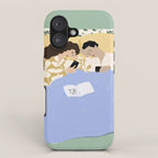 People used to talk to each other (part two) iPhone Case Gallery Image 1