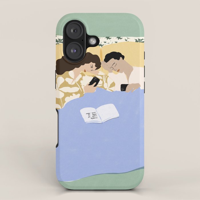 People used to talk to each other (part two) iPhone Case Gallery Image 1