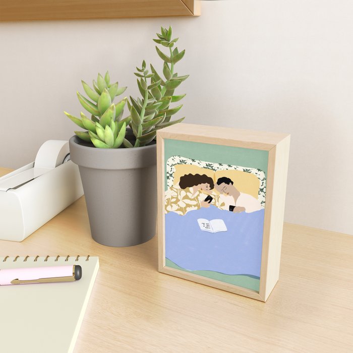 People used to talk to each other (part two) Mini Art Print Gallery Image 2