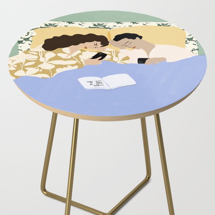 People used to talk to each other (part two) Side Table Gallery Image 2