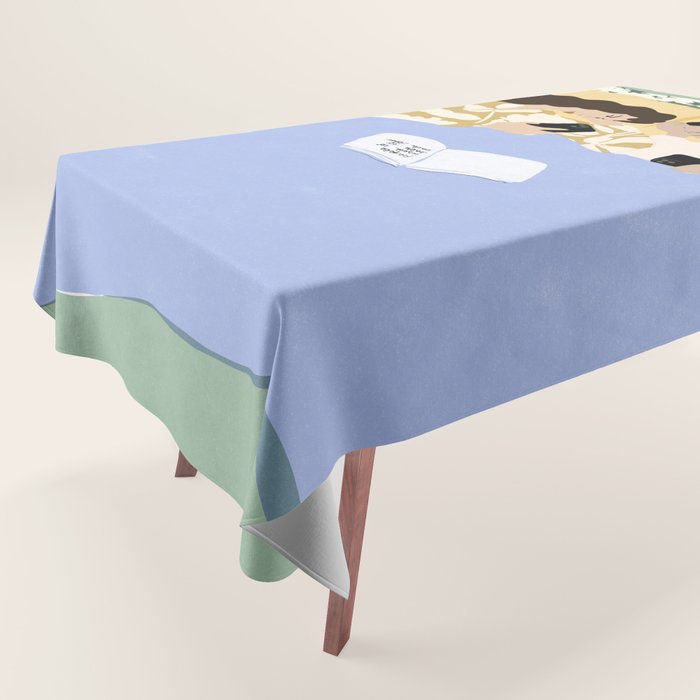 People used to talk to each other (part two) Tablecloth Gallery Image 1