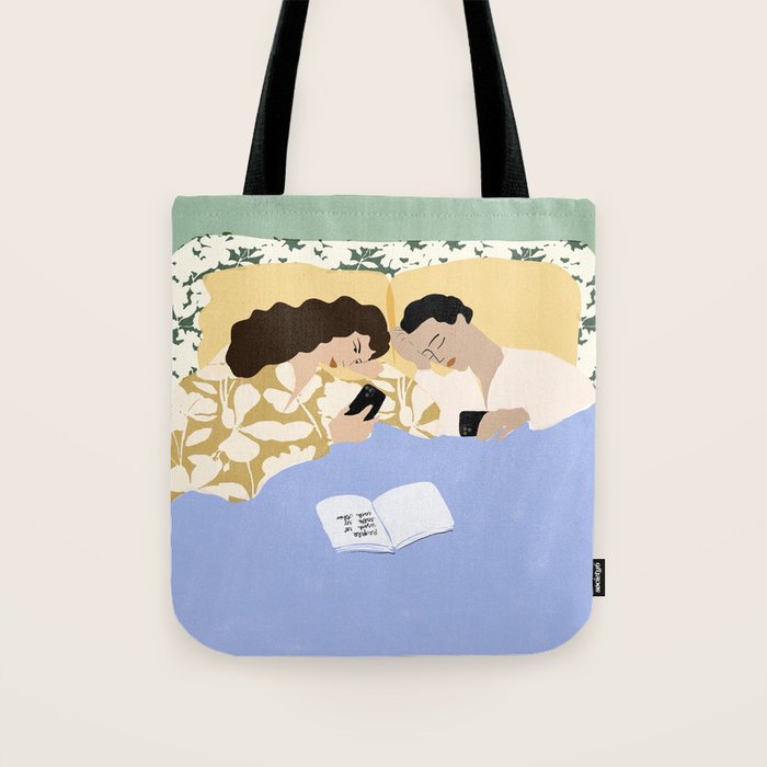 People used to talk to each other (part two) Tote Bag Gallery Image 1
