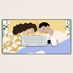 People used to talk to each other (part two) Desk Mat Gallery Image 1
