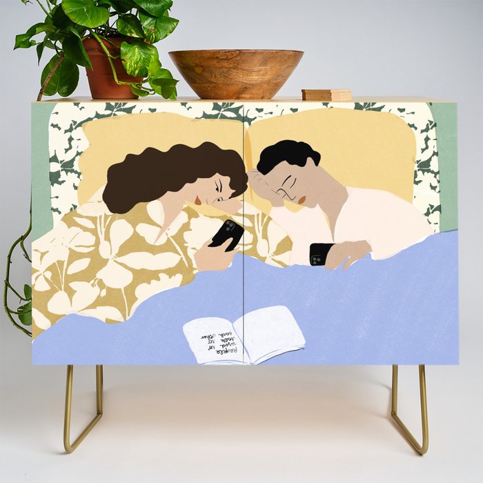 People used to talk to each other (part two) Credenza Gallery Image 1