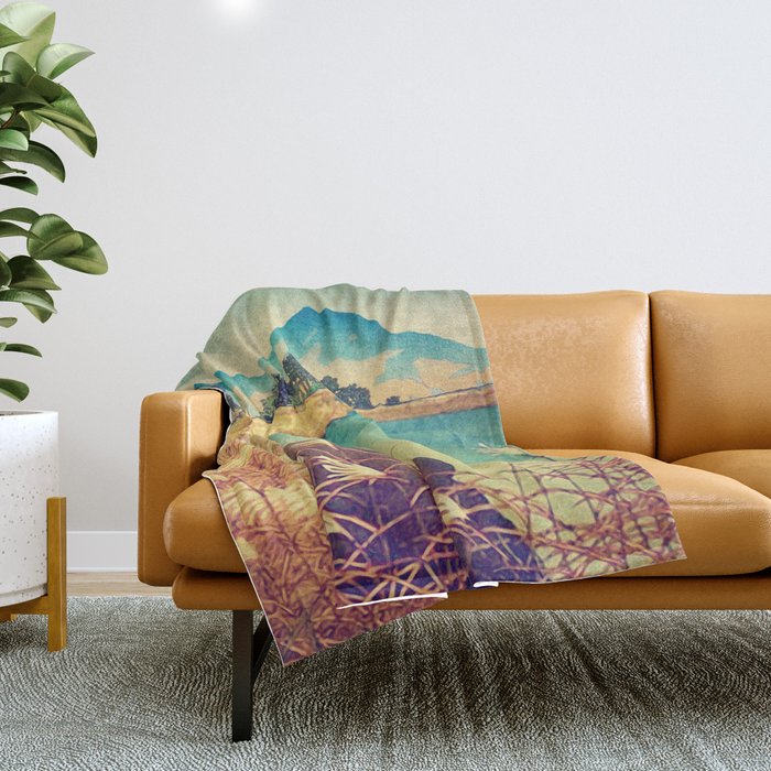 Last stop before Yaeinkei Throw Blanket Gallery Image 1