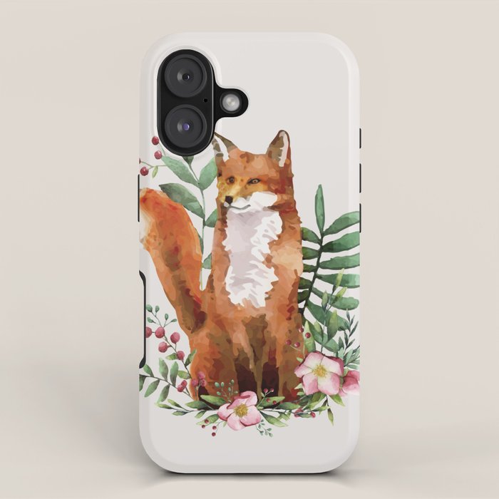 Autumn Fox II iPhone Case Gallery Image 1
