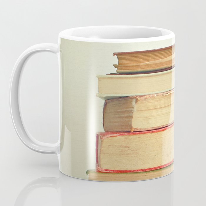 Stack of Books Coffee Mug Gallery Image 3