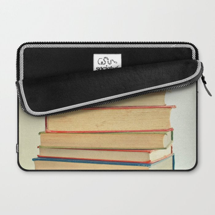 Stack of Books Laptop Sleeve Gallery Image 2