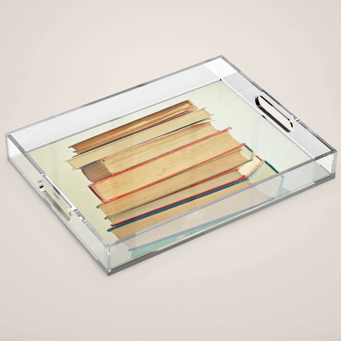 Stack of Books Acrylic Tray Gallery Image 1