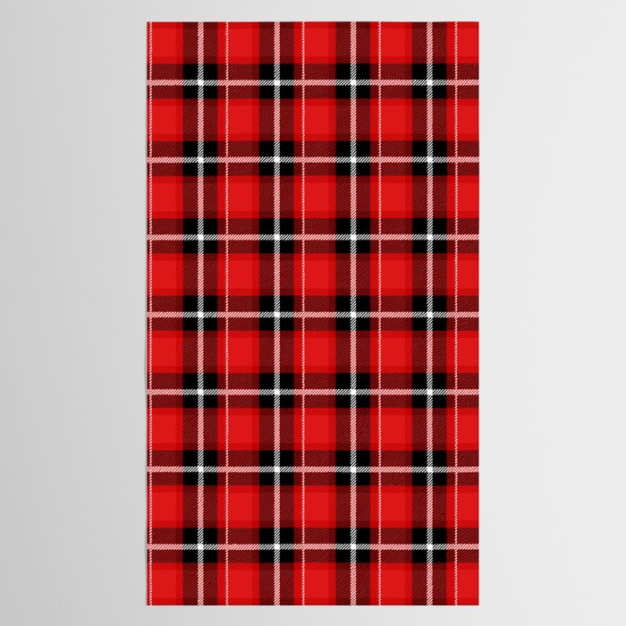 Red + Black Plaid Tablecloth Gallery Image 2