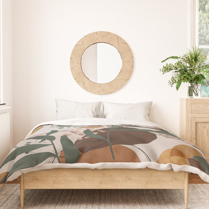 Abstract nature painting 89 Duvet Cover Gallery Image 3