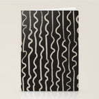 Noir: Mid Century Pattern Stationery Card Gallery Image 2