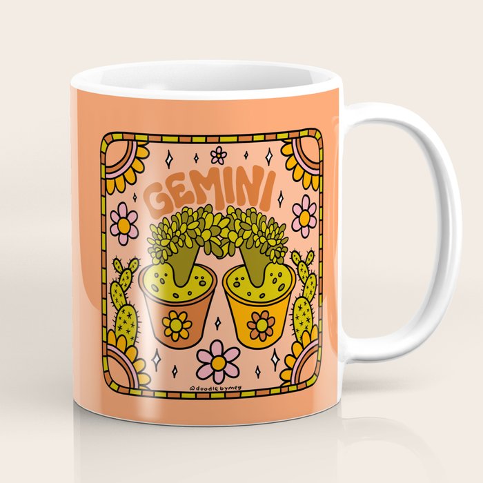 Gemini Cactus Coffee Mug Gallery Image 1