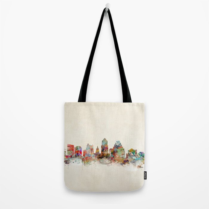 austin texas skyline Tote Bag Gallery Image 2