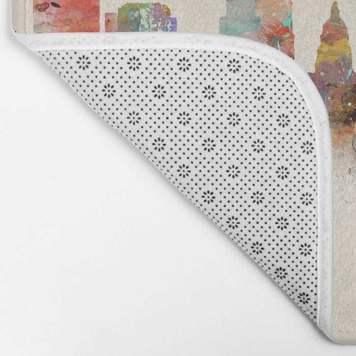 austin texas skyline Bath Mat Gallery Image 2