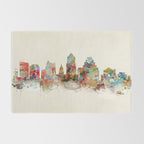 austin texas skyline Rug Gallery Image 2