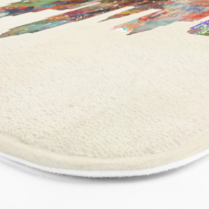 austin texas skyline Bath Mat Gallery Image 3