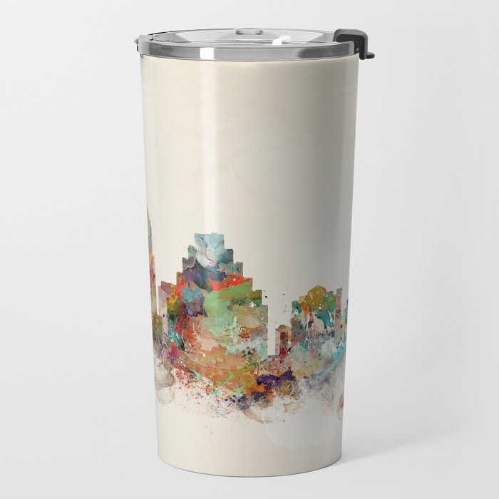 austin texas skyline Travel Mug Gallery Image 2