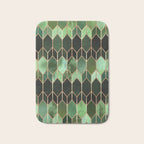 Stained Glass 5 - Forest Green Bath Mat Gallery Image 1