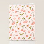 Pink cherry Stationery Card Gallery Image 2
