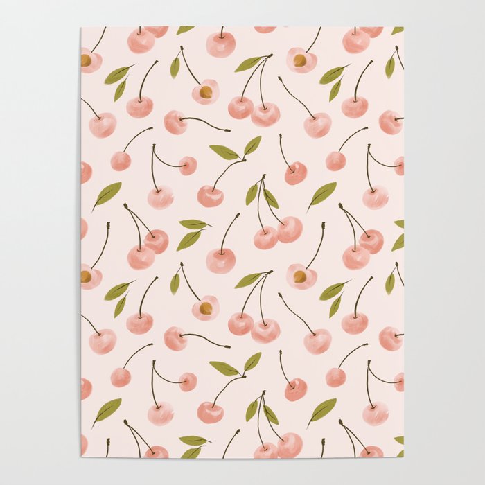 Pink cherry Poster Gallery Image 4