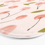 Pink cherry Bath Mat Gallery Image 3