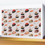 Sushi Persian Cat Wall Mural Gallery Image 2