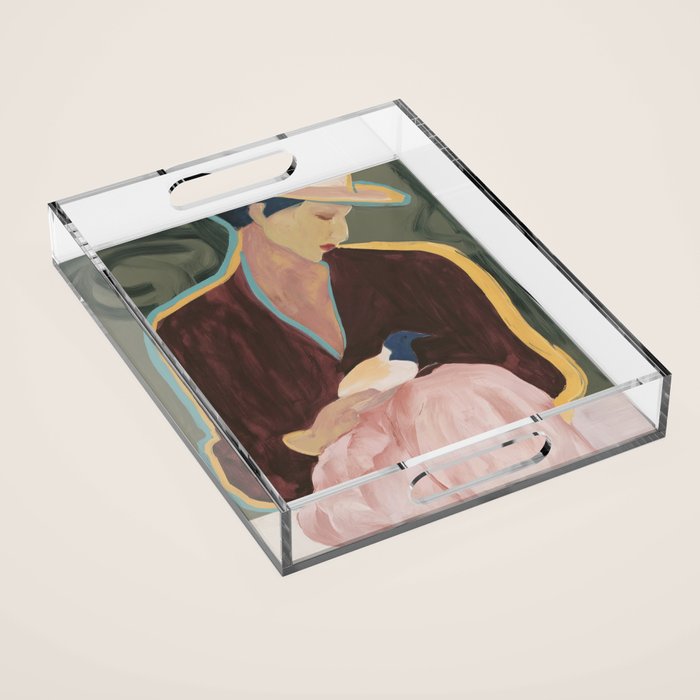 The Gentle Keeper Acrylic Tray Gallery Image 1