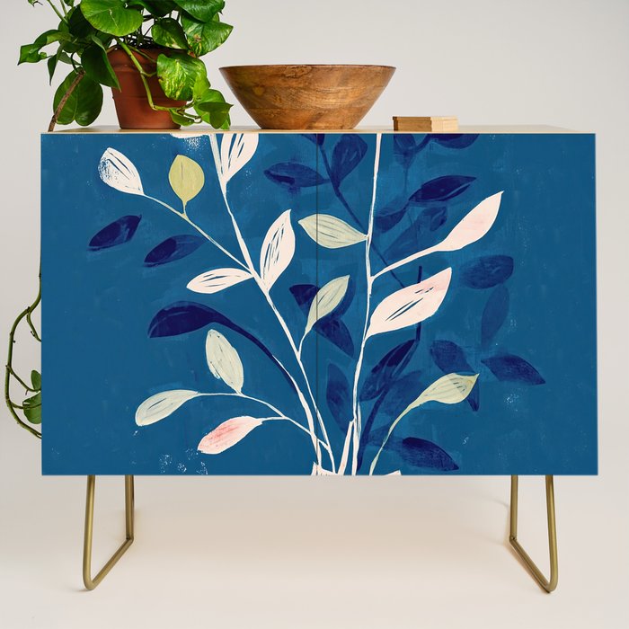 Flowers in a White Vase Credenza Gallery Image 1
