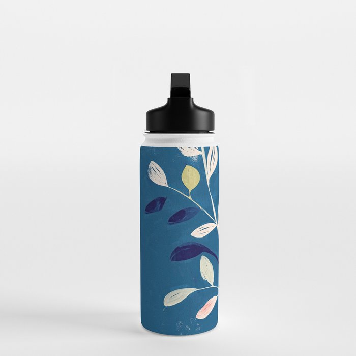 Flowers in a White Vase Water Bottle Gallery Image 3
