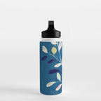 Flowers in a White Vase Water Bottle Gallery Image 3