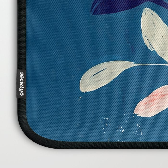 Flowers in a White Vase Laptop Sleeve Gallery Image 3