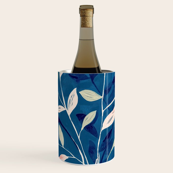 Flowers in a White Vase Wine Chiller Gallery Image 1