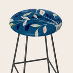Flowers in a White Vase Stool Gallery Image 2